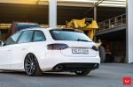 Audi A4 Avant on Vossen Wheels (VFS10) 2017 года